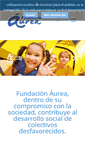 Mobile Screenshot of fundacionaurea.org